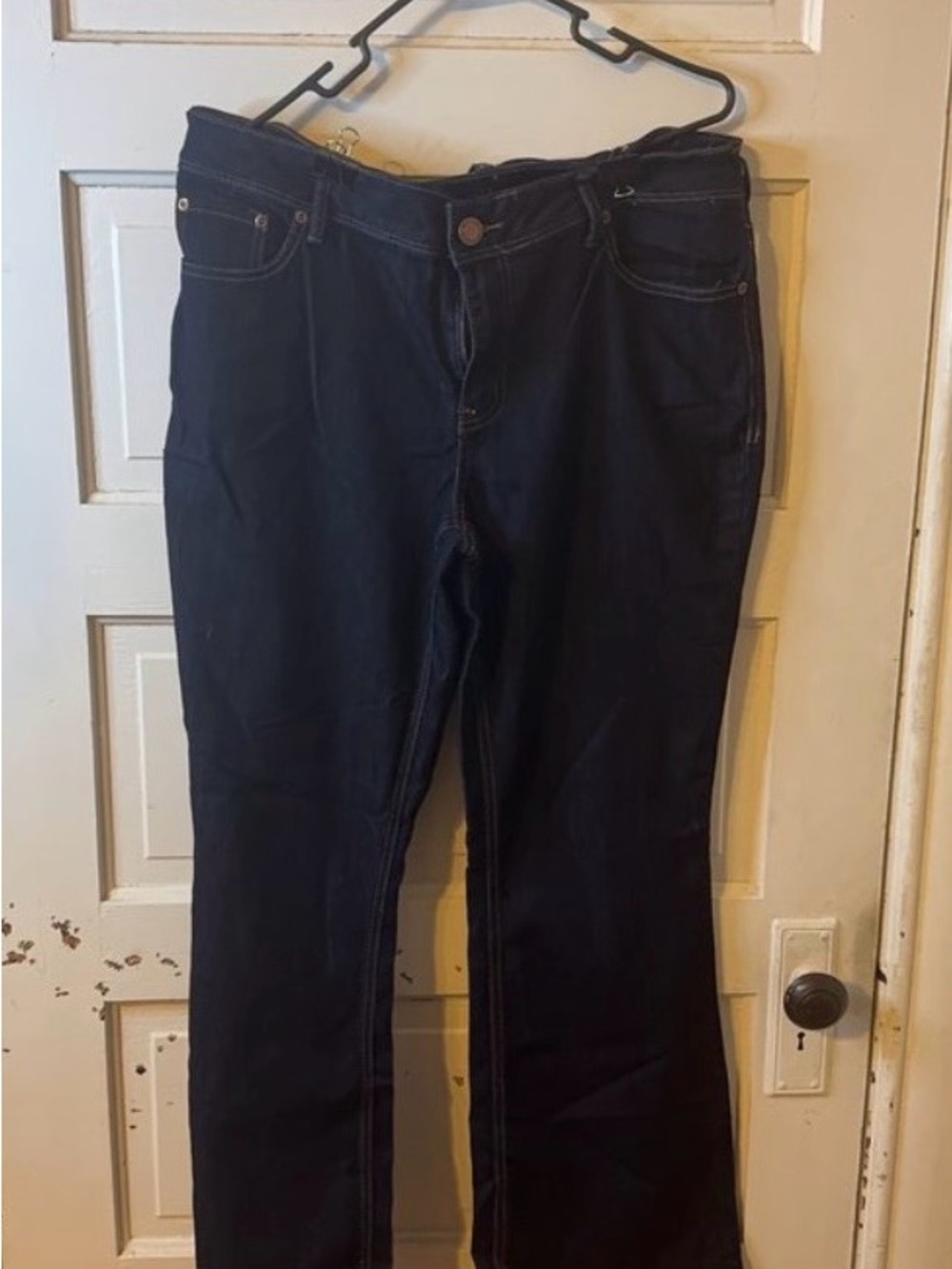 Maurices Black Straight Leg Jeans